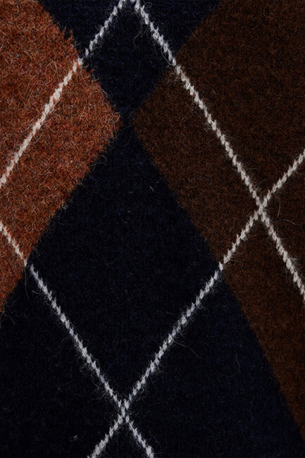 Kadın V Yaka Kazak 1710826-84371 Lacivert - Thumbnail