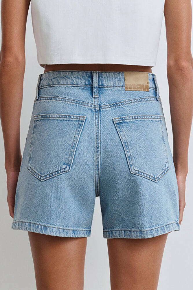 Kadın Verna 90's Denim Şort 1410059-89747 Mavi 