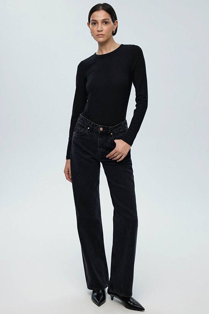 Kadın Victoria Gold Premium Jean Pantolon 101072-82298 Gri 