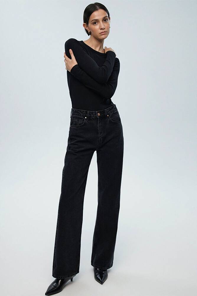 Kadın Victoria Gold Premium Jean Pantolon 101072-82298 Gri 