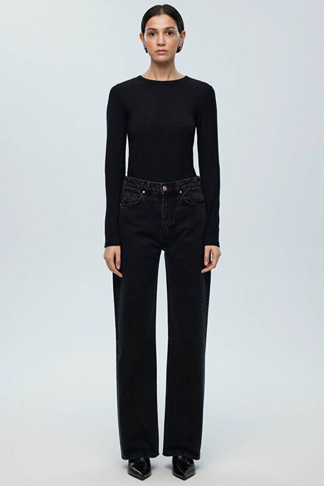 Kadın Victoria Gold Premium Jean Pantolon 101072-82298 Gri 