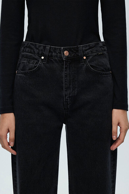 Kadın Victoria Gold Premium Jean Pantolon 101072-82298 Gri - Thumbnail