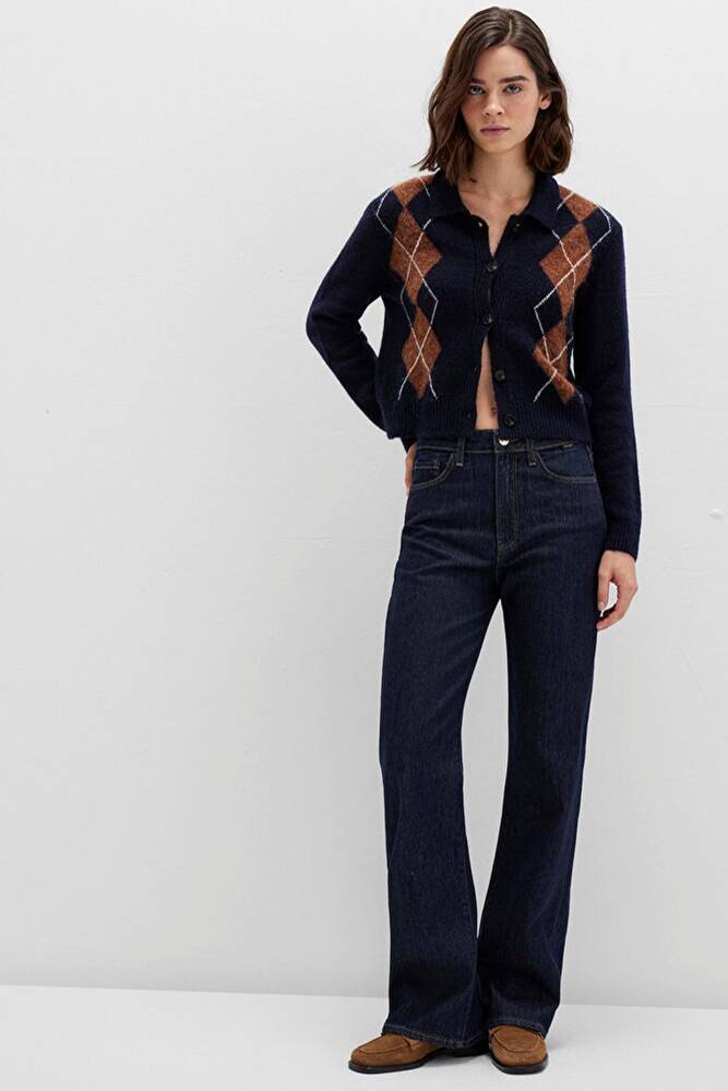 Kadın Victoria Gold Premium Jean Pantolon 101072-90488 Mavi 