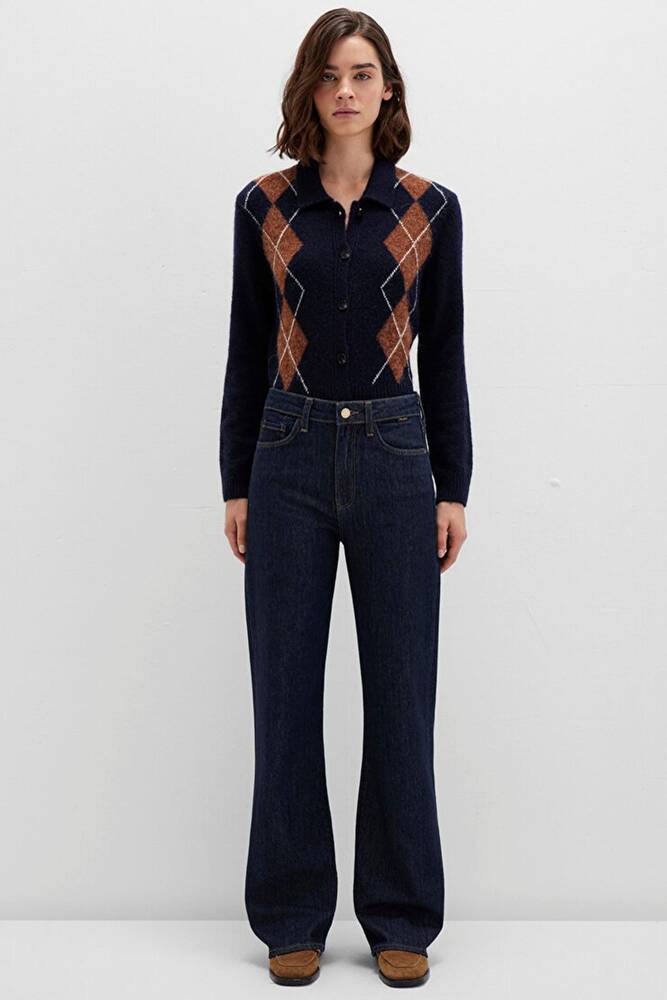Kadın Victoria Gold Premium Jean Pantolon 101072-90488 Mavi 