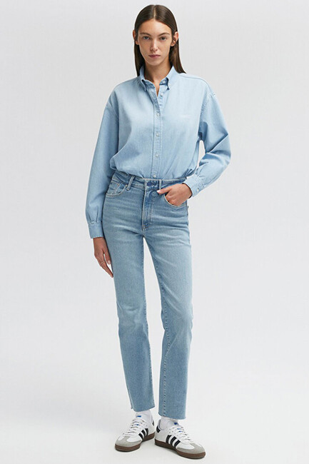 Kadın Viola Premium Jean Pantolon 101048-84189 Mavi - Thumbnail
