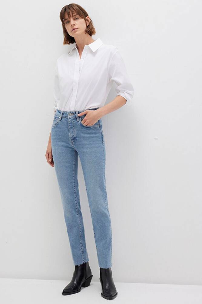Kadın Vıola Premium Jean Pantolon 101048-91000 Mavi 