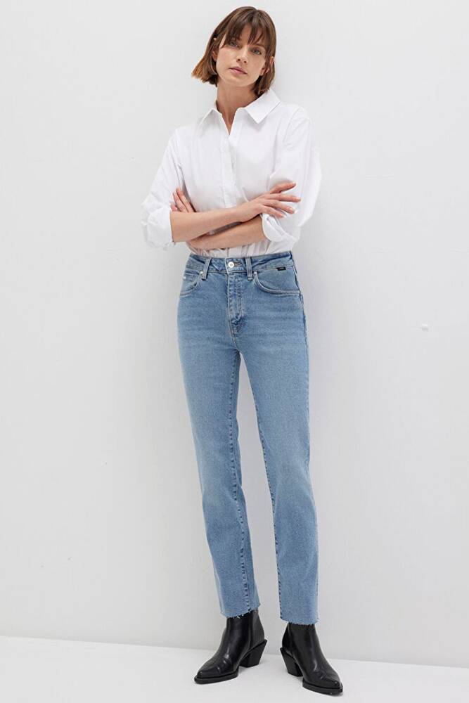 Kadın Vıola Premium Jean Pantolon 101048-91000 Mavi 