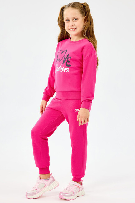 Kız Çocuk ESS Eşofman Alt SK2520006-3586 Pembe (3)