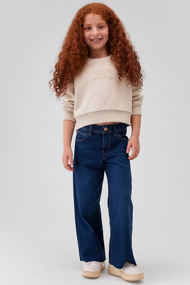 Kız Çocuk LORI Jean Pantolon 7010036-88225 Lacivert 