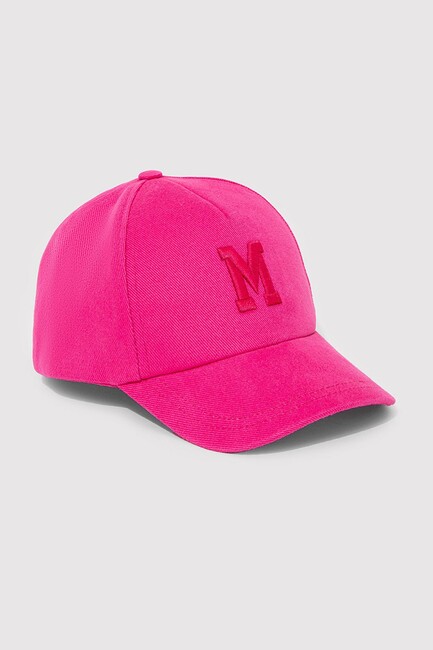 Kız Çocuk M Logo Nakışlı Şapka 7910002-71111 Pembe - Thumbnail