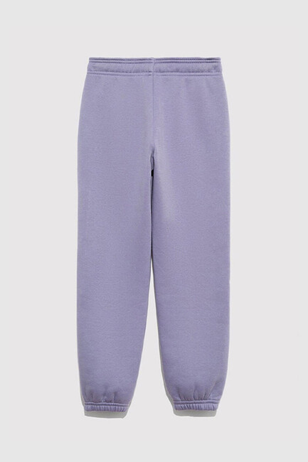 Kız Çocuk Mavi Logo Baskılı Eşofman Altı 7010000-88095 Mor - Thumbnail