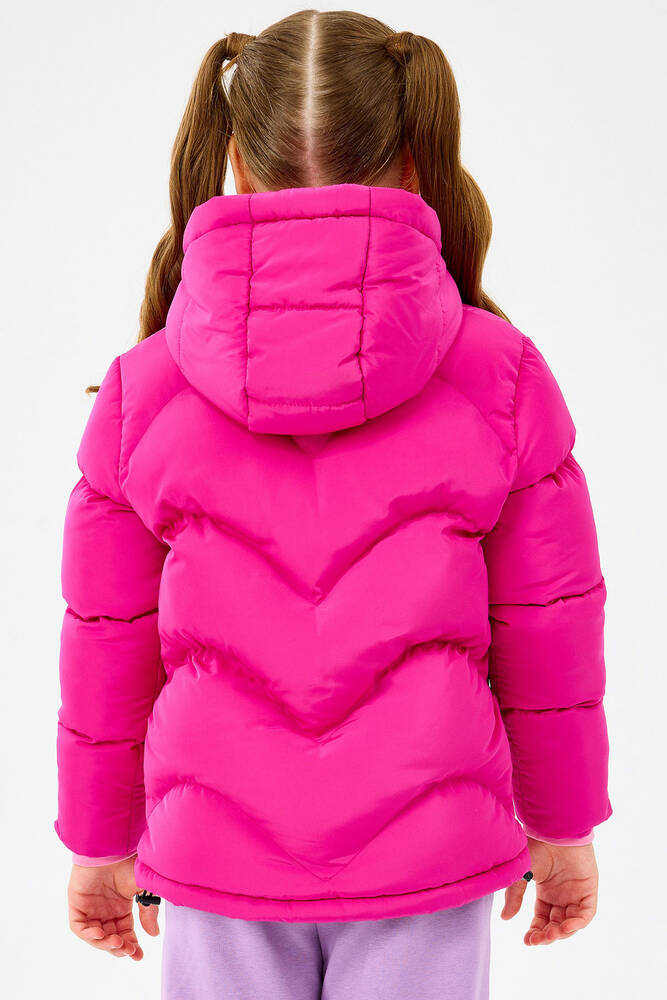 Kız Çocuk Puffer Ceket SK2520039-3935 Pembe 