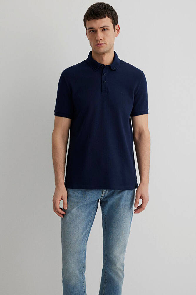Erkek Polo Tişört 063247-28417 Lacivert 