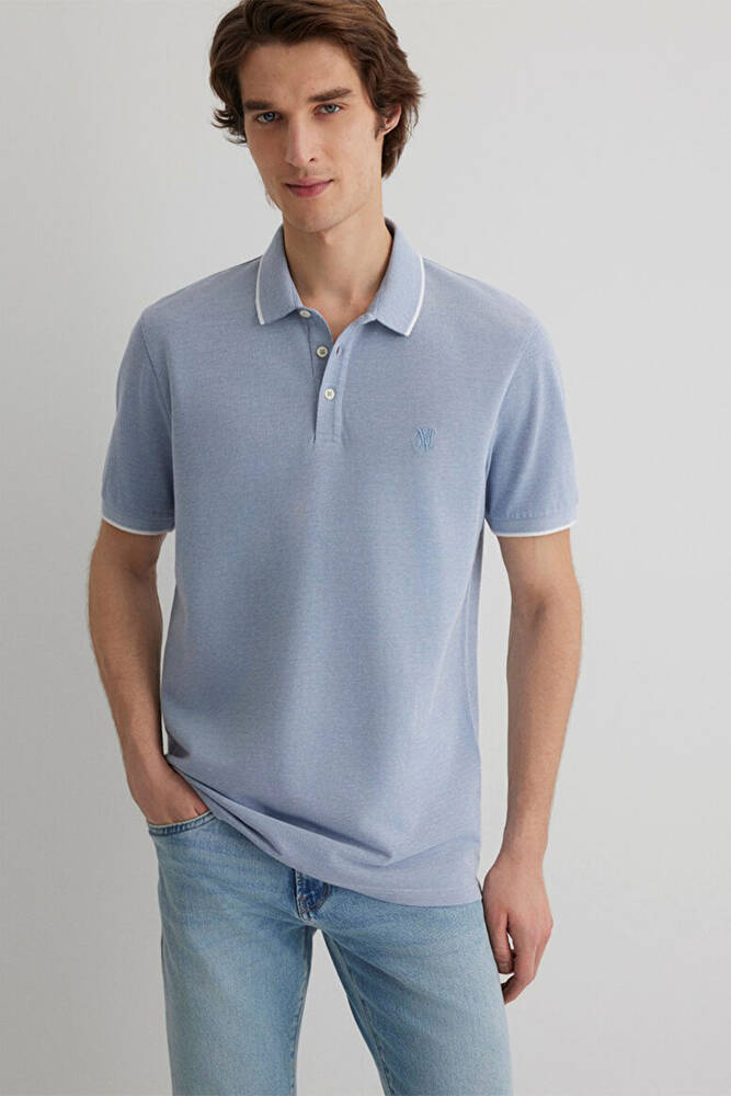 Erkek Polo Tişört 065900-30715 Mavi 