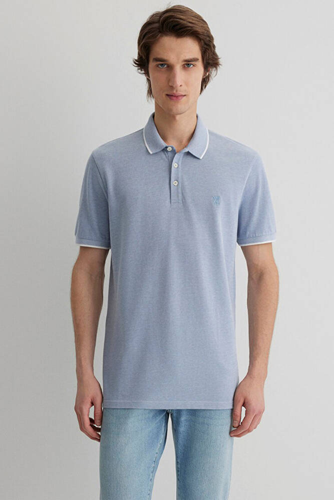 Erkek Polo Tişört 065900-30715 Mavi 