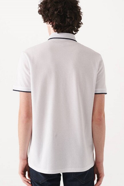 Erkek Polo Tshırt 066039-620 Beyaz - Thumbnail