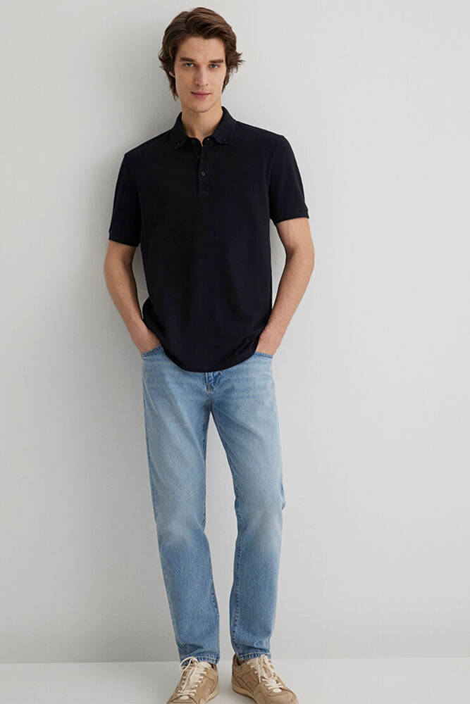 Erkek Polo Tişört 063247-900 Siyah 