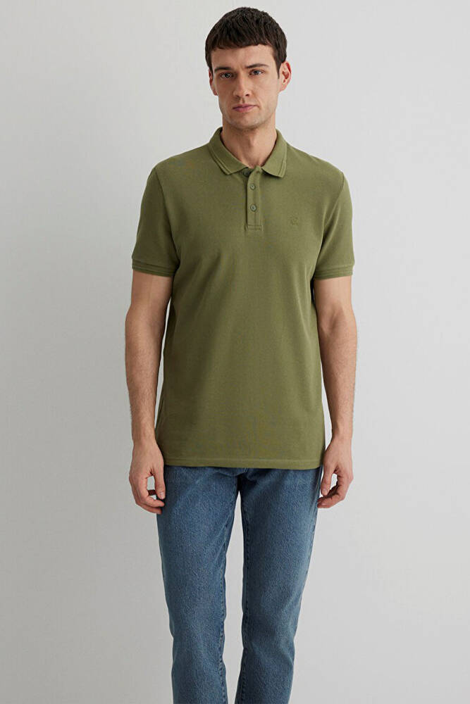 Erkek Polo Tshırt 064946-28524 Yeşil 