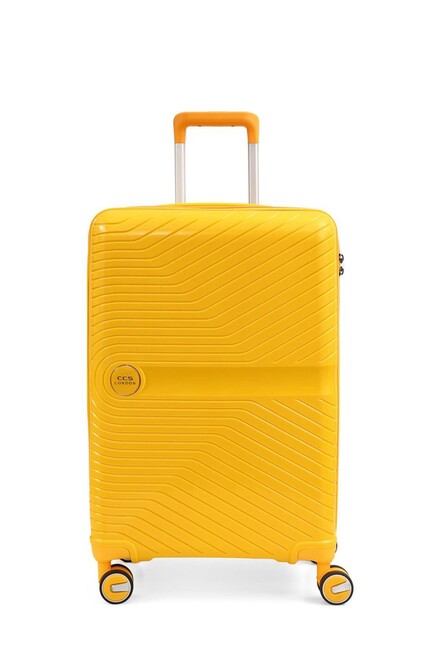 Ççs - Polipropilen Kabin Boy Valiz 023CCS5239S Sarı 