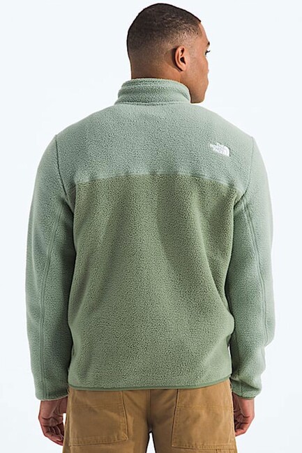 Yumıorı 1/4 Zıp Sweat NF0A883SEP71 Yeşil - Thumbnail